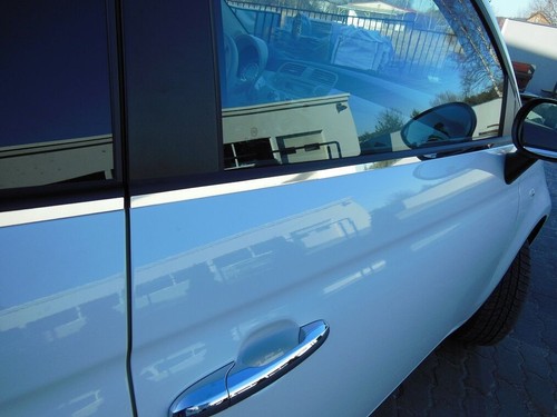 Chrome strips fiat - 500, sport