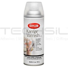 Krylon® Kamar® Varnish 11oz | Non Yellowing Synthetic Varnish | Art Protection
