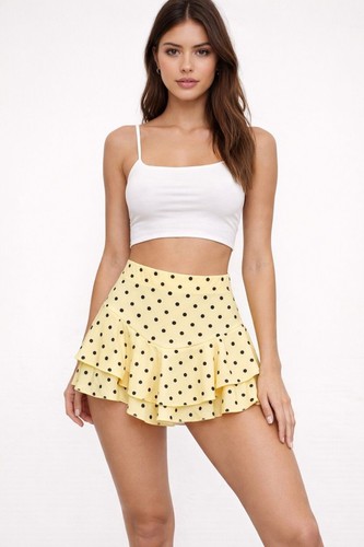 Women polka dot rock roll - dot,