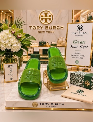Tory burch green bubble - green, jelly