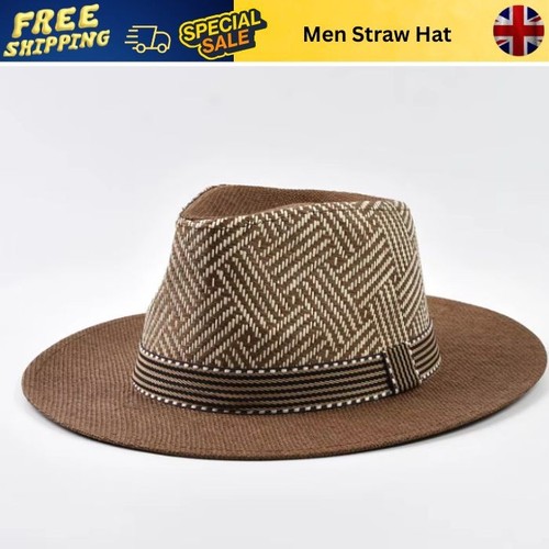 Mens straw hat panama style - mens,
