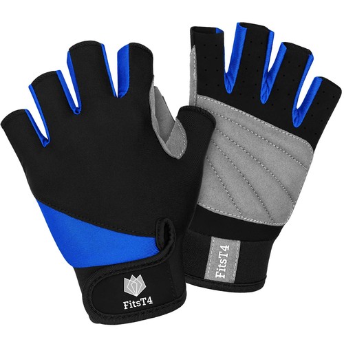 Half finger padded palm - palm, gloves
