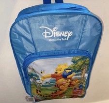 Winnie the Pooh & tigger Disney backpack children’s unisex blue school bag
