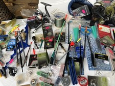 Joblot Of Course Fishing Tackle Terminal Hooks Feeders Reels