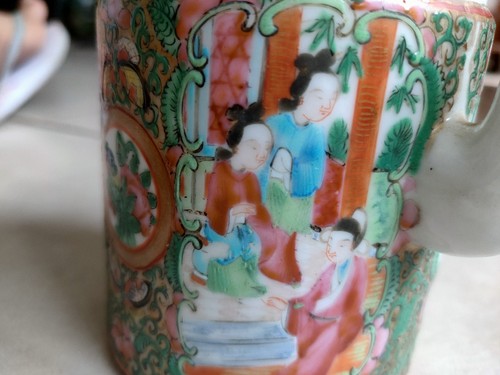 Antique chinese canton famille - antique,