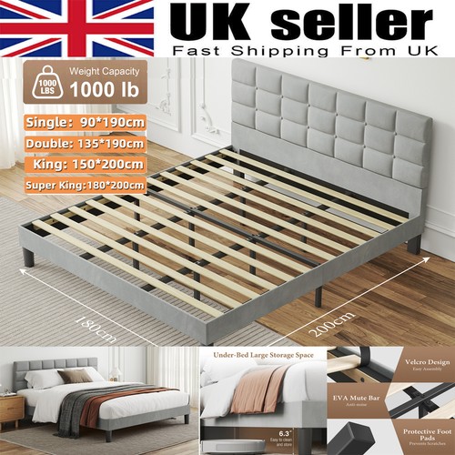 Morden velvet bed - morden,