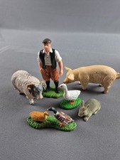ELC Vintage Farmer and Various Farm Animals