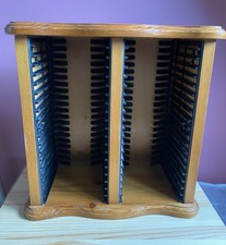 Vintage Solid Pine Wood CD