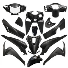 Honda Vision 110 2021–2024 Full Plastic Body  Panel Fairing Cover Kit Matt Black