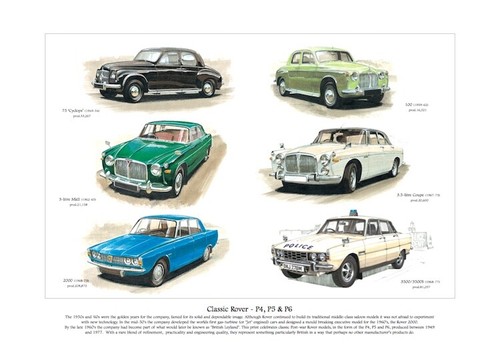 Classic rover p6 - p5, &