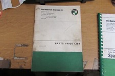 1978 PUCH PARTS PRICE LIST