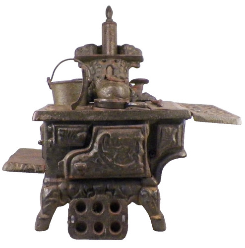 Crescent cast iron stove toy - crescent,