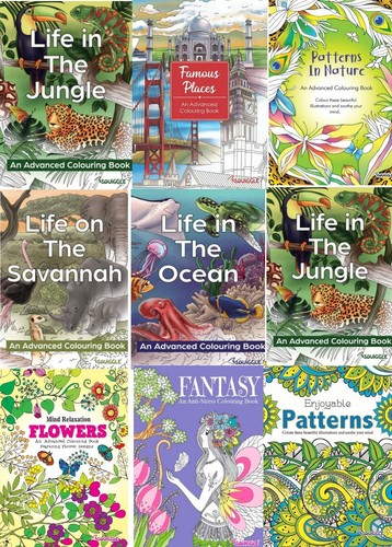 Colouring books various - colouring,