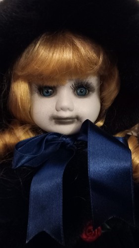 Ooak gothic horror doll creepy - doll,