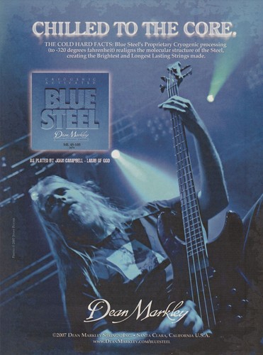 Dean markley blue steel - dean, bass