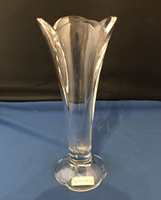 Flared Crystal Vase from the