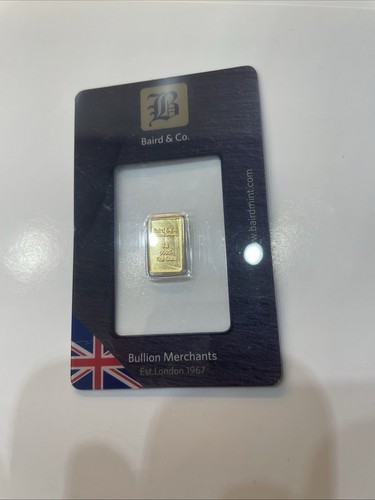 Baird 1g fine gold ingot - fine,
