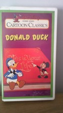 Pre Cert Disney VHS DONALD DUCK THIS IS YOUR LIFE