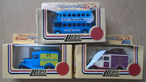Lledo promotional models - 3, x