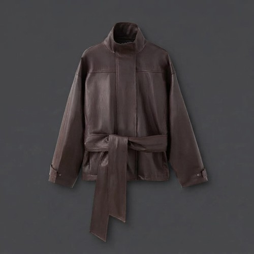 Faux leather jacket new - leather,