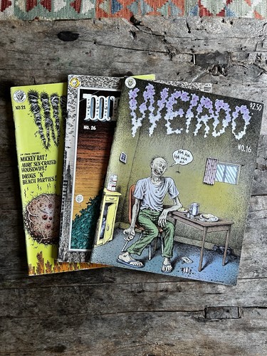 Robert crumb weirdo comic - robert,
