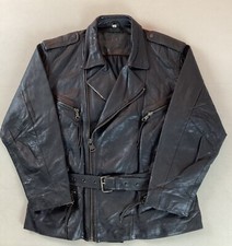Vintage Leather Biker Jacket
