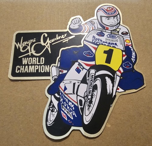 Vintage wayne gardner - wayne, 1987