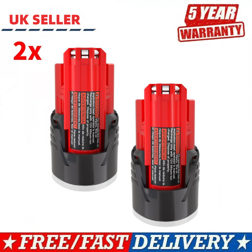 Pack for milwaukee m12 12v - for,