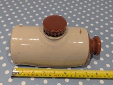 Vintage Ceramic Stoneware Hot Water Bed Warmer/Bottle