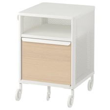NEW IKEA BEKANT Storage Unit Mesh White - 16 1/8” Wide x 24” Tall x 17 3/4” Deep