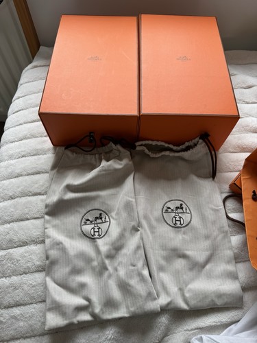 Authentic hermes paris shoe - 2x,