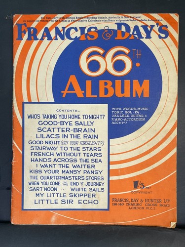 Francis day 66th - &,