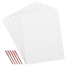 5 Pcs 7 Count Plastic Mesh