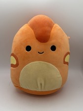 Squishmallow Orange Dino Plush