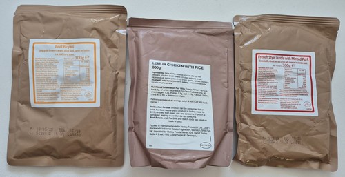 British forces mod ration - 3x,
