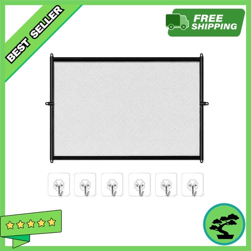 Retractable mesh stair gate - mesh,