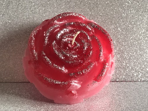 Scented rose shaped candles - scented,