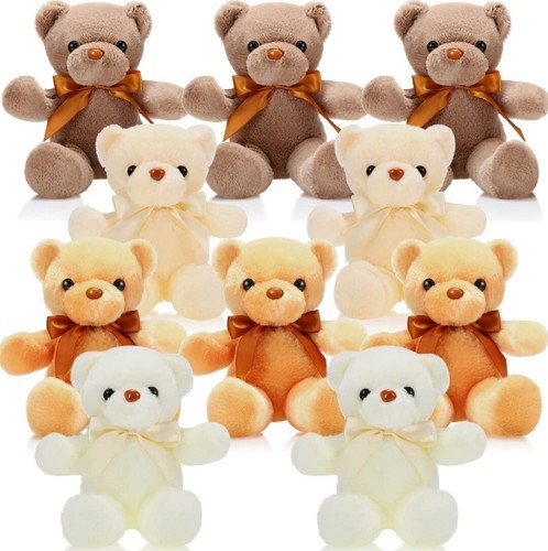 Cute teddy bears with bow - teddy,