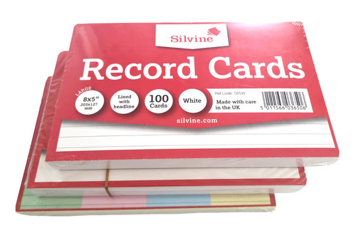 Large revision index - index, cards