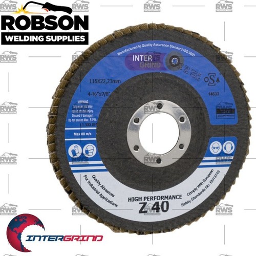 Flap disc 115mm 40 grit - flap,