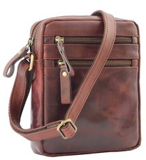 Luxury Brown Leather Unisex