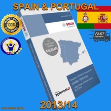 TELEATLAS DX SPAIN & PORTUGAL 2014 SAT NAV DISC MAP COMAND 2.0 CD MFD1 MERCEDES