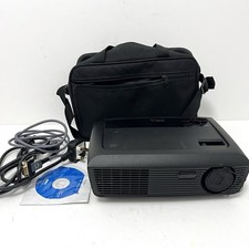 Dell 1210s Projector with Case And Genuine Spare Bulb