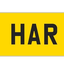 Harry number plate for sale - plate,