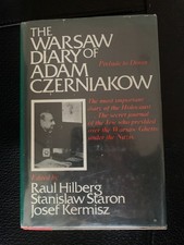 The Warsaw Diary Adam Czerniakow Holocaust Ghetto WW2 Poland