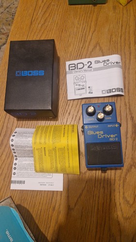 Boss blues driver guitar - boss, bd-2