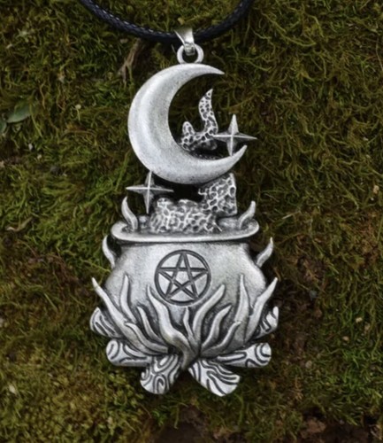 Witches cauldron moon - witches,
