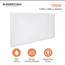 Mirrorstone Classic Infrared Heating Panel - Energy Saving.