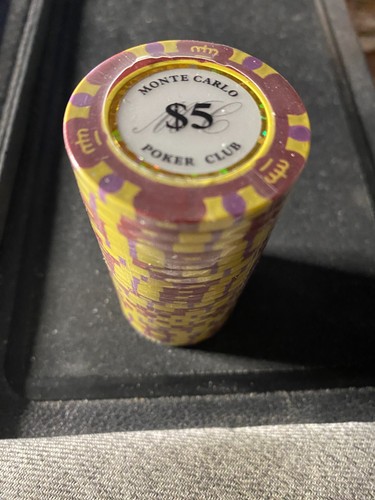 Monte carlo poker - carlo, chips,
