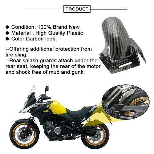 Rear mudguard hugger - hugger, for